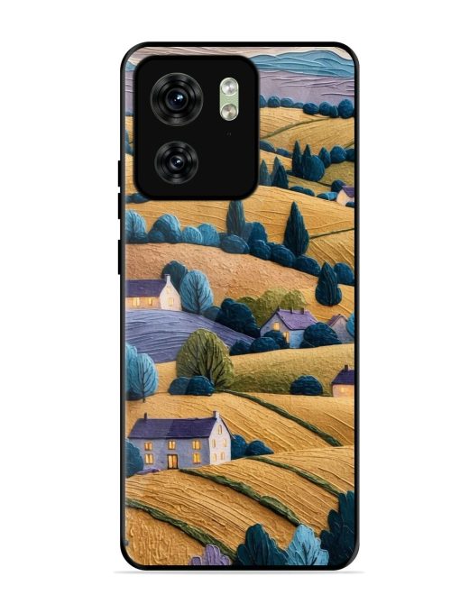 Rolling Hilltop Haven Glossy Soft Edge Case for Motorola Moto Edge 40