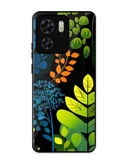 Midnight Garden Glossy Soft Edge Case for Motorola Moto Edge 40 Chachhi