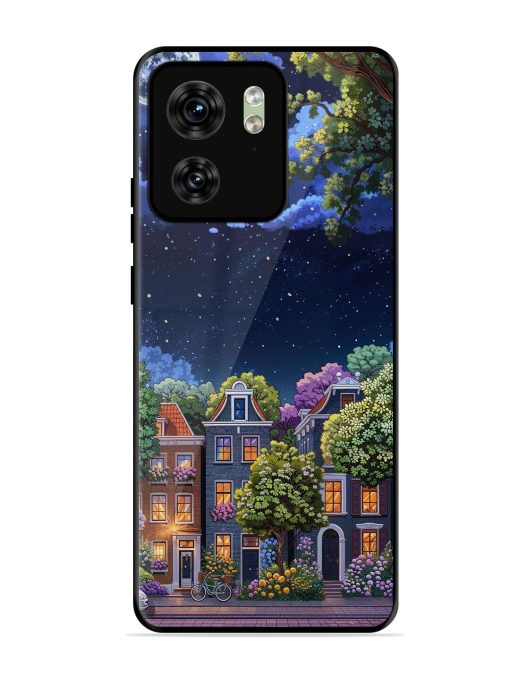 Moonlit Streets Glossy Soft Edge Case for Motorola Moto Edge 40 Chachhi