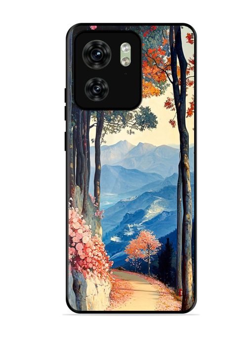 Mountainside Serenity Glossy Soft Edge Case for Motorola Moto Edge 40 Chachhi