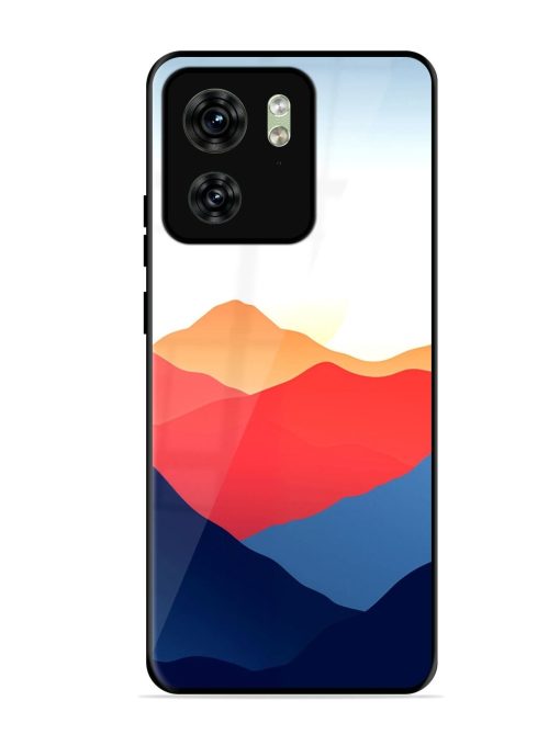 Sunset Peaks Glossy Soft Edge Case for Motorola Moto Edge 40