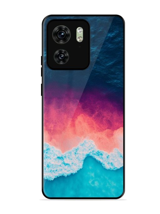 Where The Ocean Meets The Sky Glossy Soft Edge Case for Motorola Moto Edge 40 Chachhi