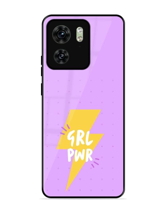 Girl Power Spark Glossy Soft Edge Case for Motorola Moto Edge 40