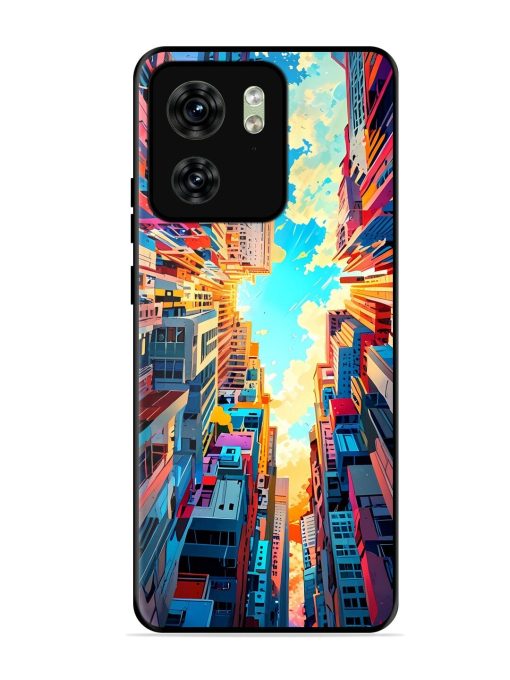 Skyward City Glossy Soft Edge Case for Motorola Moto Edge 40