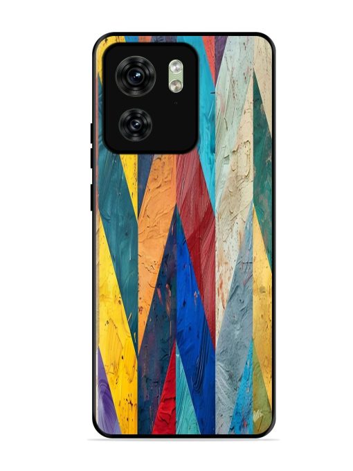 Abstract Tapestry Glossy Soft Edge Case for Motorola Moto Edge 40 Chachhi