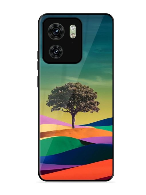 Rainbow'S Lone Sentinel Glossy Soft Edge Case for Motorola Moto Edge 40