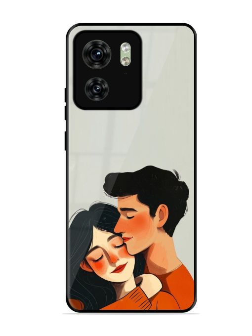 Craft Couples Glossy Soft Edge Case for Motorola Moto Edge 40 Chachhi