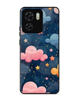 Twinkling Dreams Glossy Soft Edge Case for Motorola Moto Edge 40