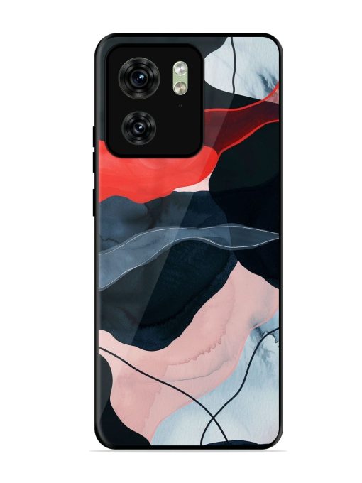 Dark Currents Glossy Soft Edge Case for Motorola Moto Edge 40
