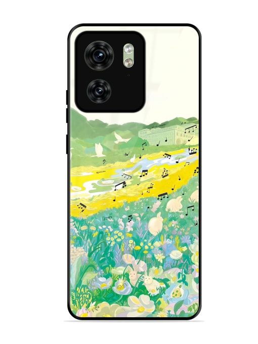 Melody In Bloom Glossy Soft Edge Case for Motorola Moto Edge 40 Chachhi