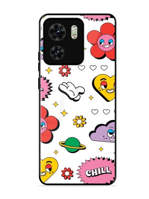 Whimsical Wonderland Glossy Soft Edge Case for Motorola Moto Edge 40