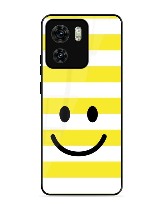 Smiling Stripes Glossy Soft Edge Case for Motorola Moto Edge 40