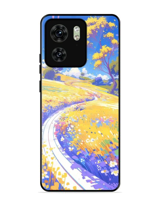 Vibrant Spring Meadow Glossy Soft Edge Case for Motorola Moto Edge 40 Chachhi