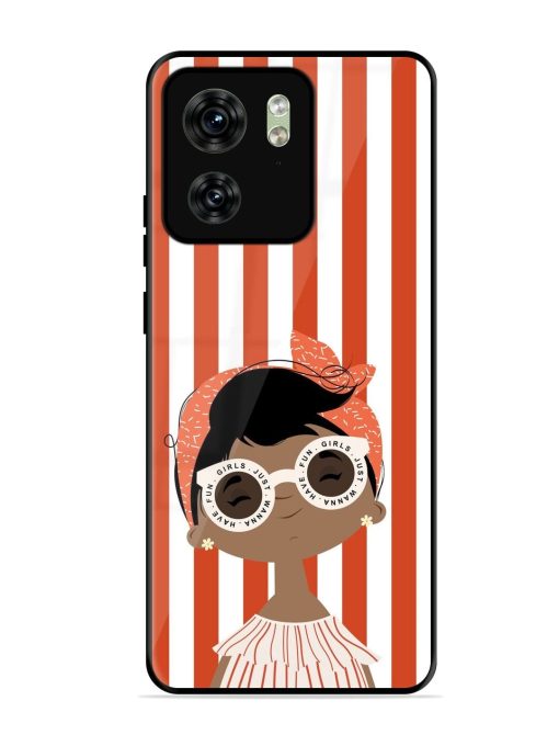 Girls Just Wanna Have Fun Glossy Soft Edge Case for Motorola Moto Edge 40 Chachhi