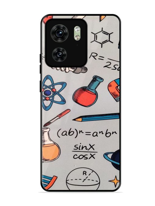 Science Doodle Delight Glossy Soft Edge Case for Motorola Moto Edge 40