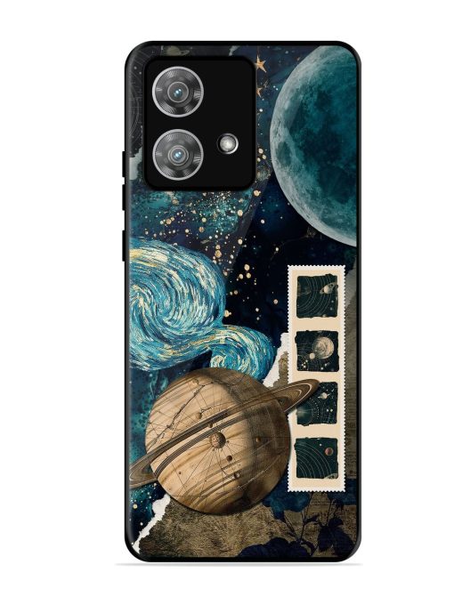 Celestial Tapestry Glossy Soft Edge Case for Motorola Moto Edge 40 Neo Chachhi