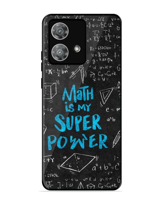 Math Magic Glossy Soft Edge Case for Motorola Moto Edge 40 Neo Chachhi