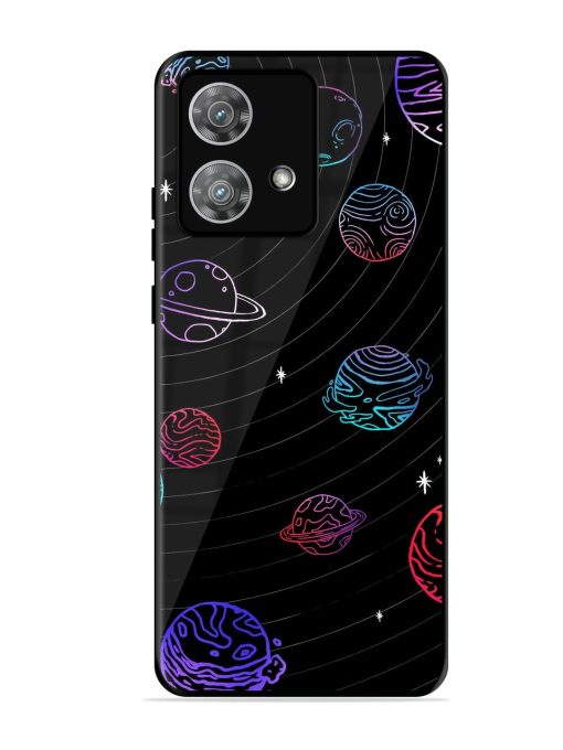 Cosmic Ballet Glossy Soft Edge Case for Motorola Moto Edge 40 Neo Chachhi