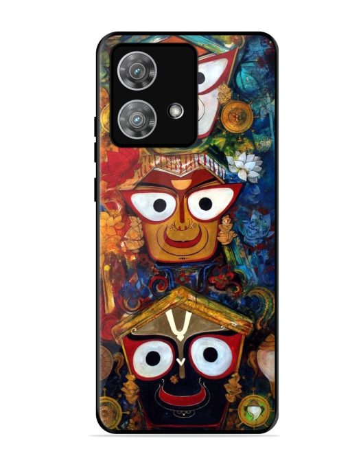 Lord Jagannath Glossy Soft Edge Case for Motorola Moto Edge 40 Neo Chachhi