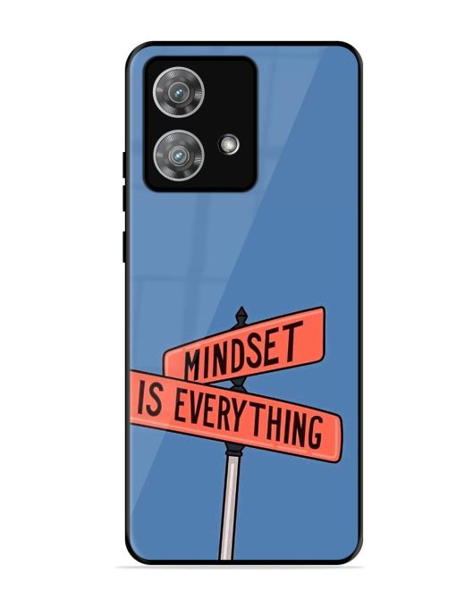 Mindset Matters Glossy Soft Edge Case for Motorola Moto Edge 40 Neo Chachhi