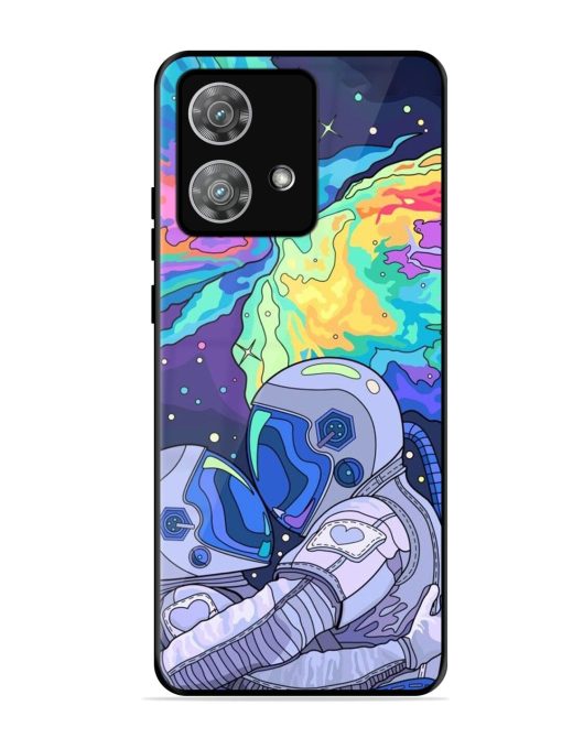 Cosmic Love Glossy Soft Edge Case for Motorola Moto Edge 40 Neo Chachhi