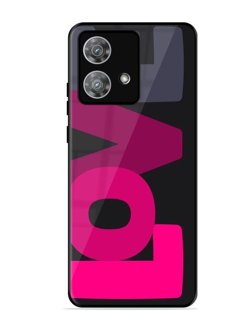 Pixelated Pastel Glossy Soft Edge Case for Motorola Moto Edge 40 Neo Chachhi