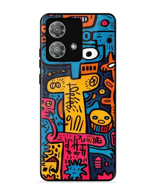 Doodletopia Glossy Soft Edge Case for Motorola Moto Edge 40 Neo Chachhi