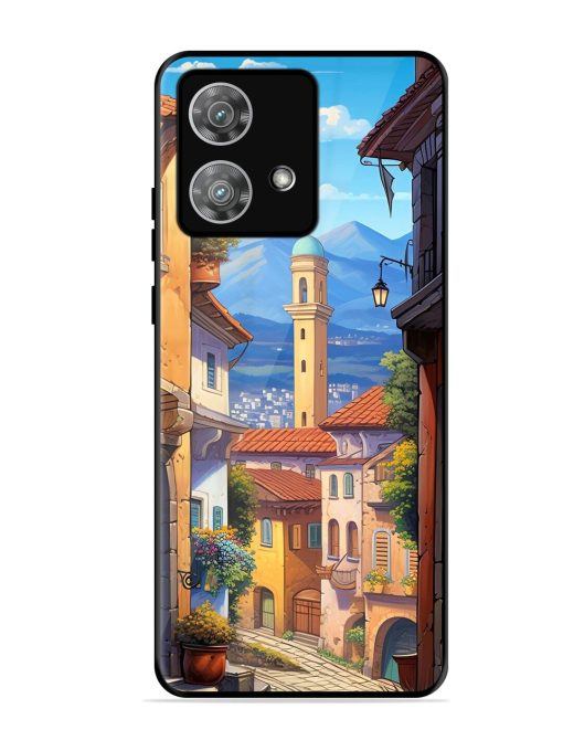 Tuscan Twilight Glossy Soft Edge Case for Motorola Moto Edge 40 Neo Chachhi