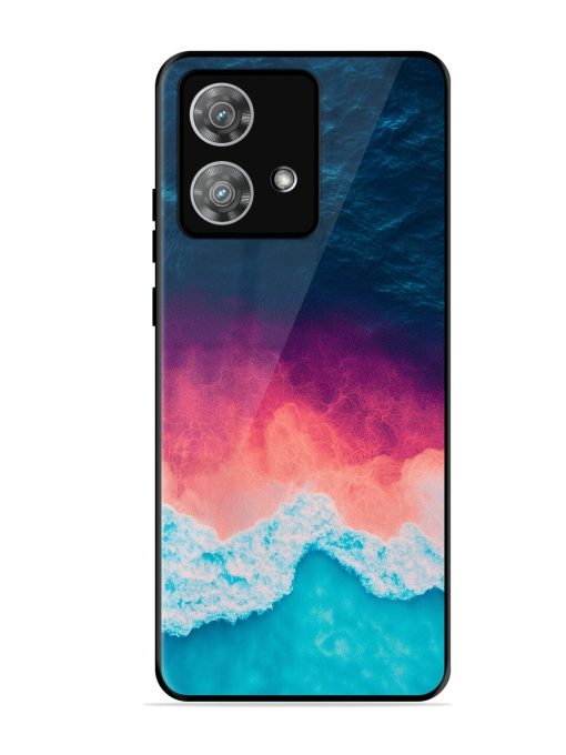 Where The Ocean Meets The Sky Glossy Soft Edge Case for Motorola Moto Edge 40 Neo Chachhi