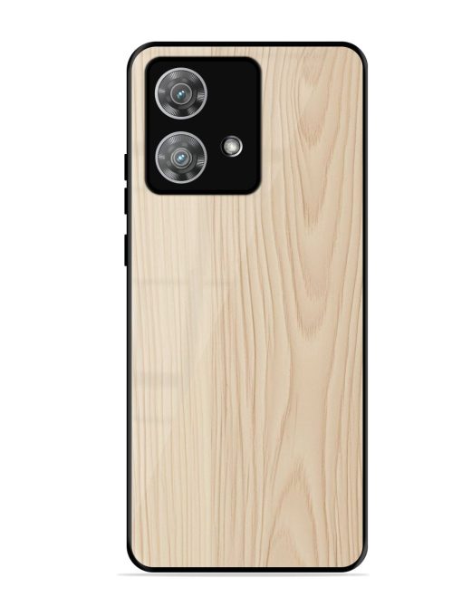 Textured Timber Glossy Soft Edge Case for Motorola Moto Edge 40 Neo Chachhi