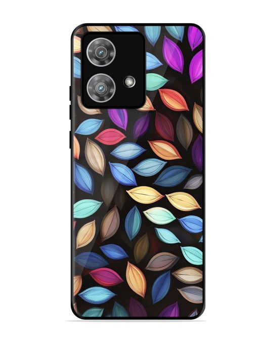 Colorful Kaleidoscope Glossy Soft Edge Case for Motorola Moto Edge 40 Neo Chachhi