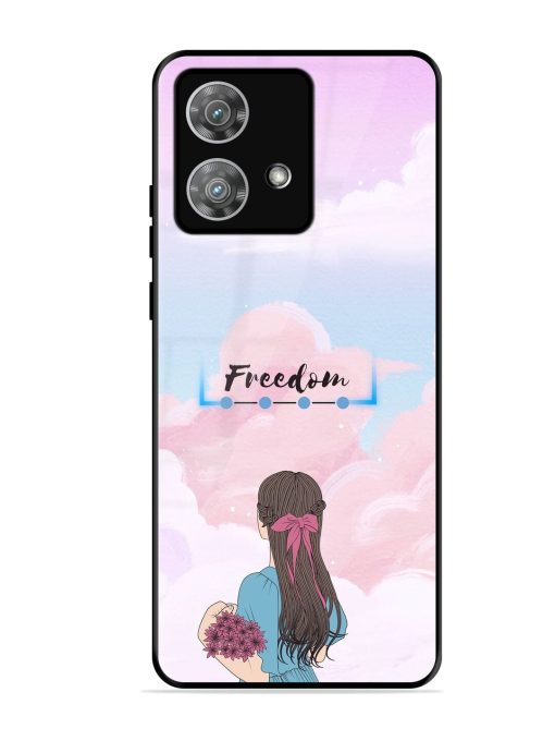 Skyward Dreams Glossy Soft Edge Case for Motorola Moto Edge 40 Neo Chachhi