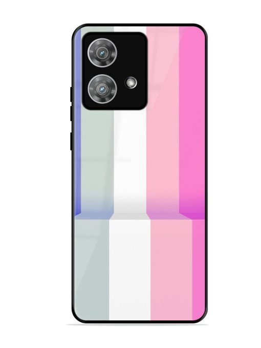 Pastel Palette Glossy Soft Edge Case for Motorola Moto Edge 40 Neo Chachhi