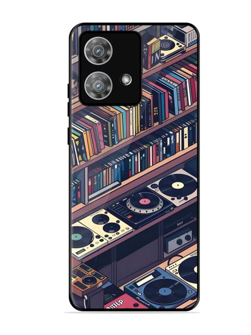 Music Lover'S Haven Glossy Soft Edge Case for Motorola Moto Edge 40 Neo Chachhi