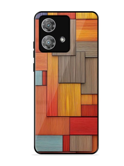 Woodsy Wonders Glossy Soft Edge Case for Motorola Moto Edge 40 Neo Chachhi