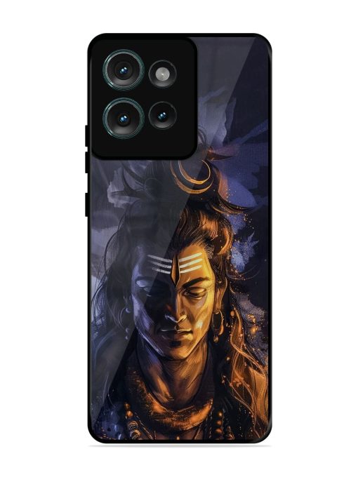 Lord Shiva Glossy Soft Edge Case for Motorola Moto Edge 50 (5G) Chachhi