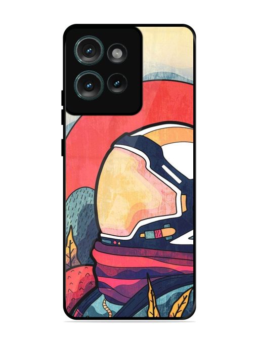 Cosmic Daydream Glossy Soft Edge Case for Motorola Moto Edge 50 (5G)