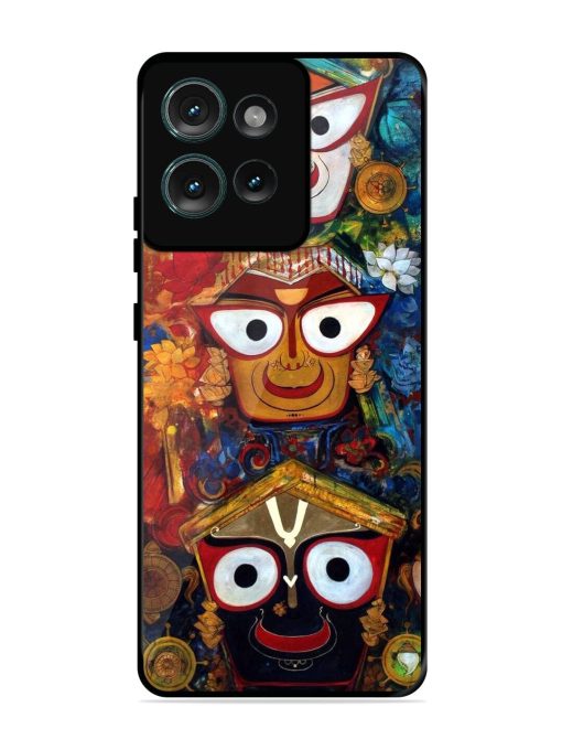 Lord Jagannath Glossy Soft Edge Case for Motorola Moto Edge 50 (5G) Chachhi