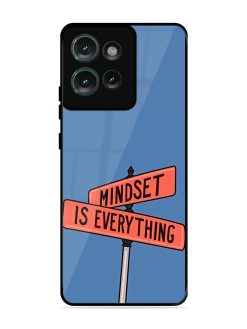 Mindset Matters Glossy Soft Edge Case for Motorola Moto Edge 50 (5G)