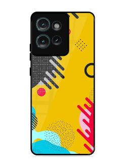 Neon Pop Glossy Soft Edge Case for Motorola Moto Edge 50 (5G)