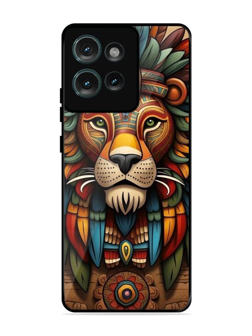 Aztec Majesty Glossy Soft Edge Case for Motorola Moto Edge 50 (5G) Chachhi