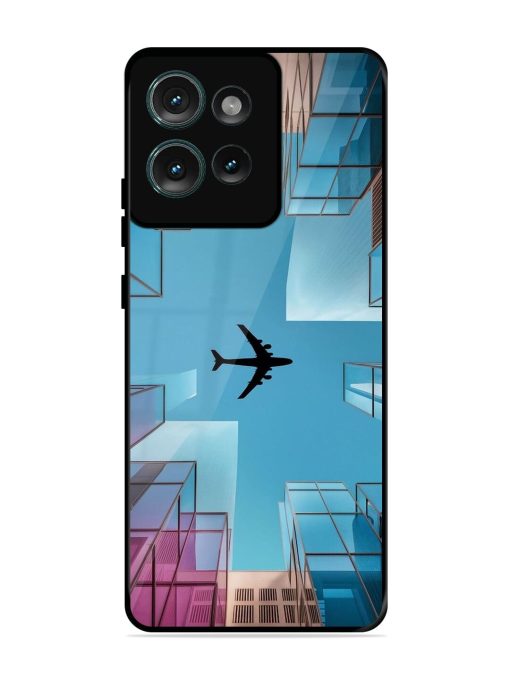 Urban Flightpath Glossy Soft Edge Case for Motorola Moto Edge 50 (5G) Chachhi