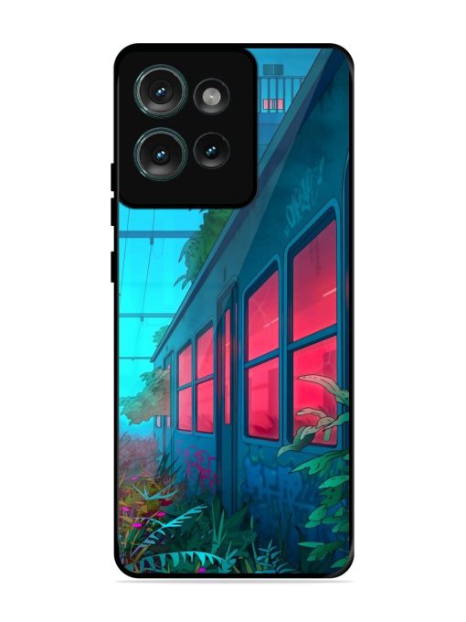 Urban Jungle Glossy Soft Edge Case for Motorola Moto Edge 50 (5G)