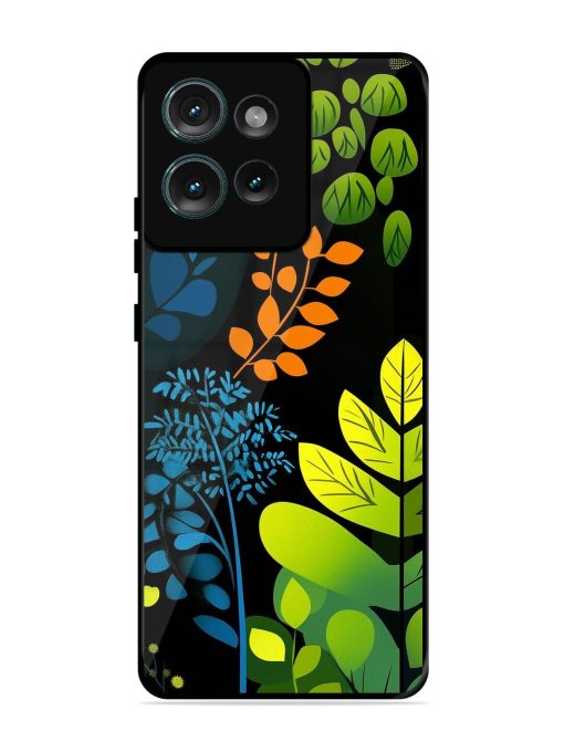 Midnight Garden Glossy Soft Edge Case for Motorola Moto Edge 50 (5G)