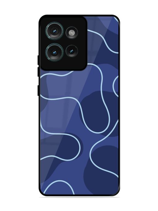 Midnight Maze Glossy Soft Edge Case for Motorola Moto Edge 50 (5G) Chachhi