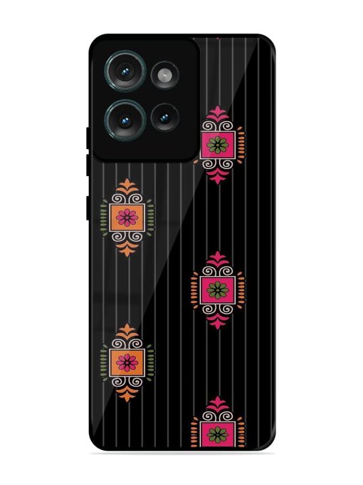 Ornate Elegance Glossy Soft Edge Case for Motorola Moto Edge 50 (5G)