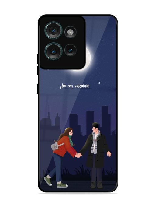 Moonlight Proposal Glossy Soft Edge Case for Motorola Moto Edge 50 (5G)