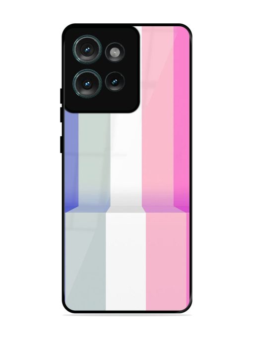 Pastel Palette Glossy Soft Edge Case for Motorola Moto Edge 50 (5G)