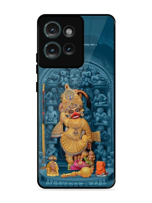 Divine Grace Of Shri Kashtabhanjandev Glossy Soft Edge Case for Motorola Moto Edge 50 (5G) Chachhi