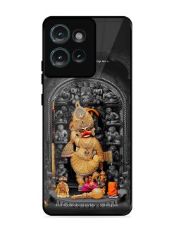 Shri Kashtabhanjandev Glossy Soft Edge Case for Motorola Moto Edge 50 (5G)